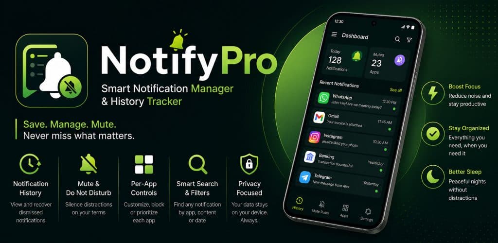 NotifyPro - Notification Manager on Google Play