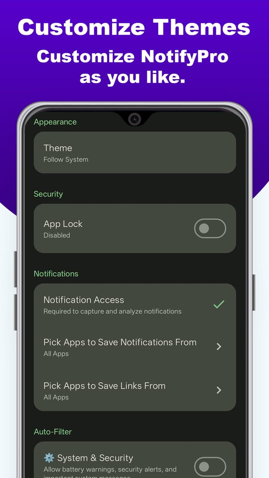 NotifyPro - Notification Manager screenshot 5