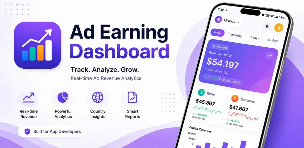 Ad Earning Dashboard on Google Play