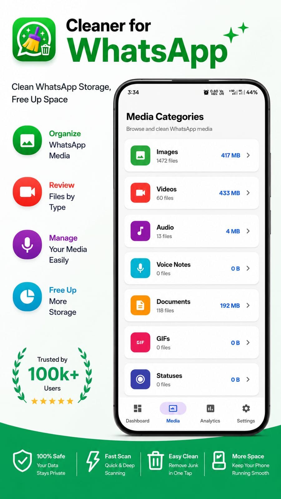 Cleaner for WhatsApp screenshot 7