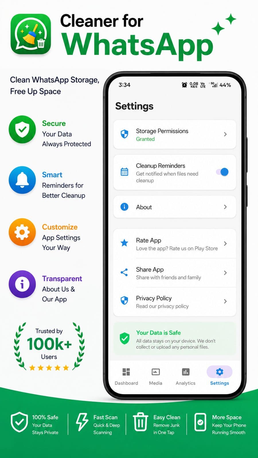 Cleaner for WhatsApp screenshot 8