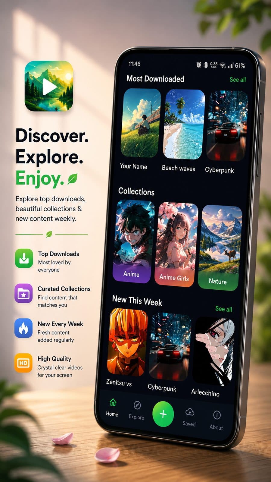 Video Live Wallpaper screenshot 2